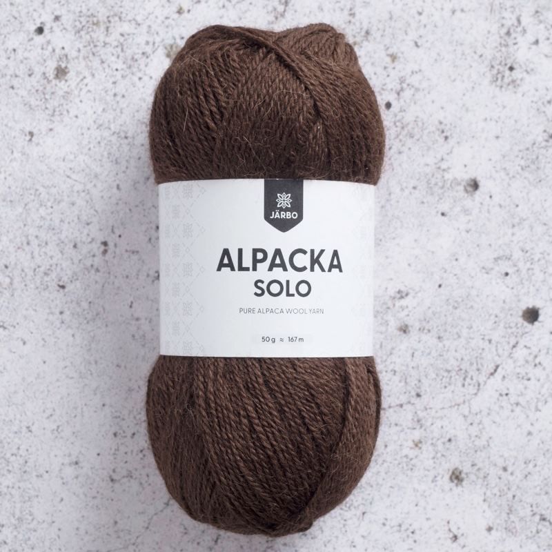 Alpacka Solo -sjokoladebrun