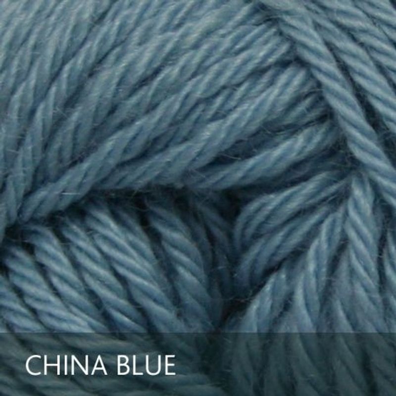 Baby alpaca China Blue