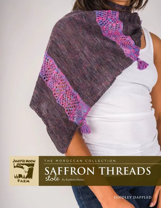 Hovedbilde Saffron threads stole (hefte)