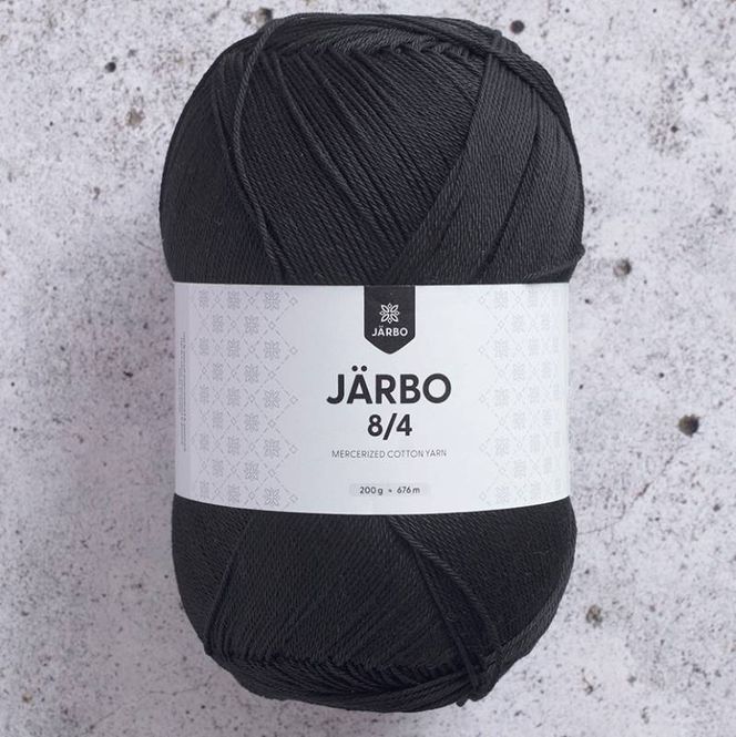 Hovedbilde Järbo 8/4 - svart (200 gram)