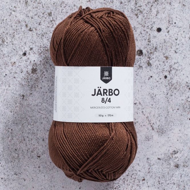 Hovedbilde Järbo 8/4 - sjokoladebrun (50 gram)