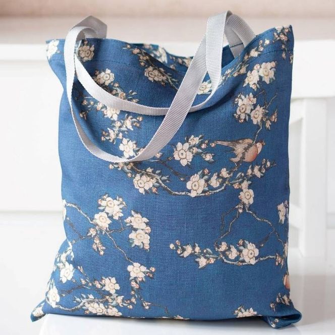 Hovedbilde Handlenett med kirsebærblomster