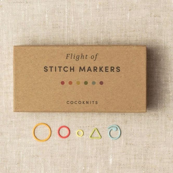 Hovedbilde CocoKnits Flight of Stitch Markers