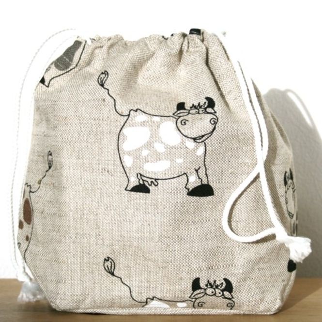 Hovedbilde Liten prosjektpose med kuer