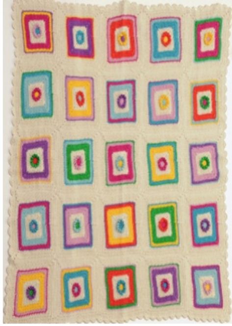 Hovedbilde Oppskrift - blomsterteppe