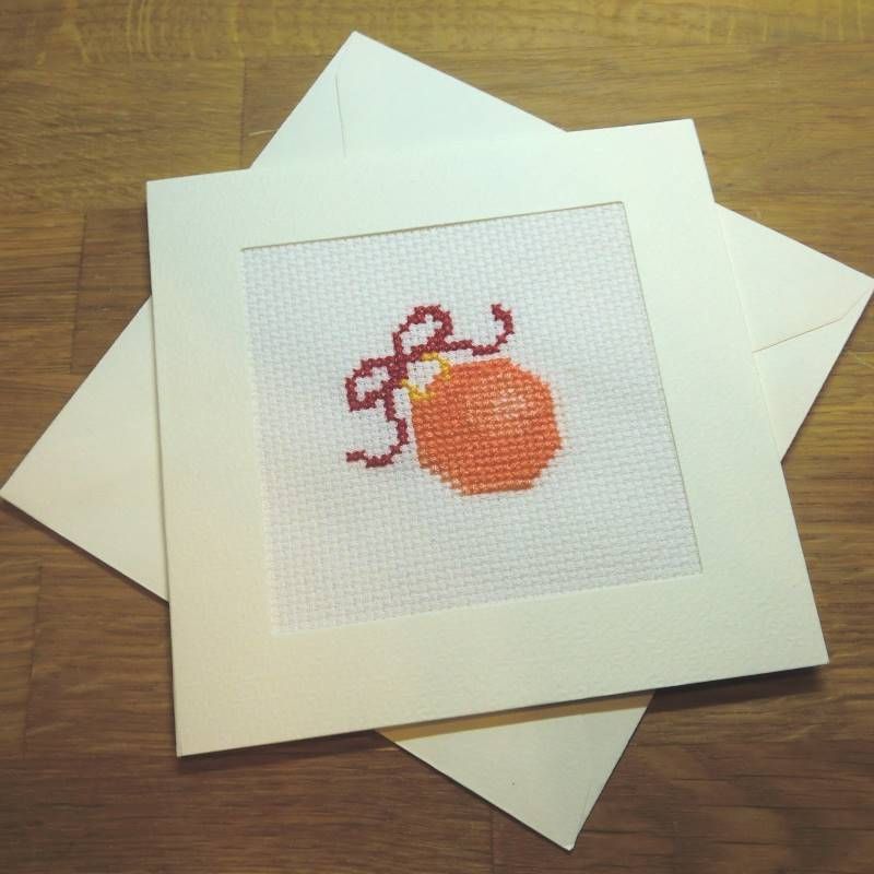 Julekuler #5- broderisett