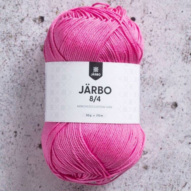 Hovedbilde Järbo 8/4 - flamingorosa (50 gram)