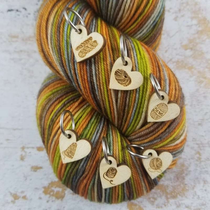 Maskemarkørsett - yarn love