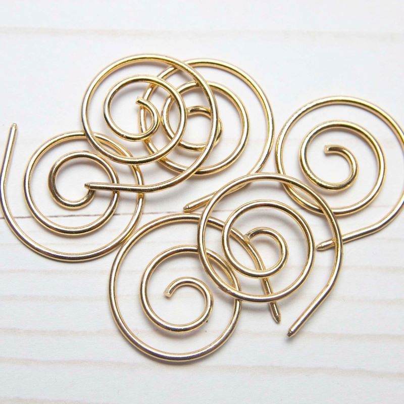 Gullfarget flettespiral