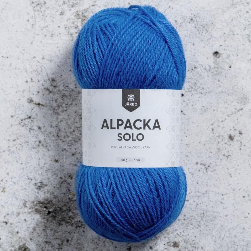 Alpacka Solo - vårblå