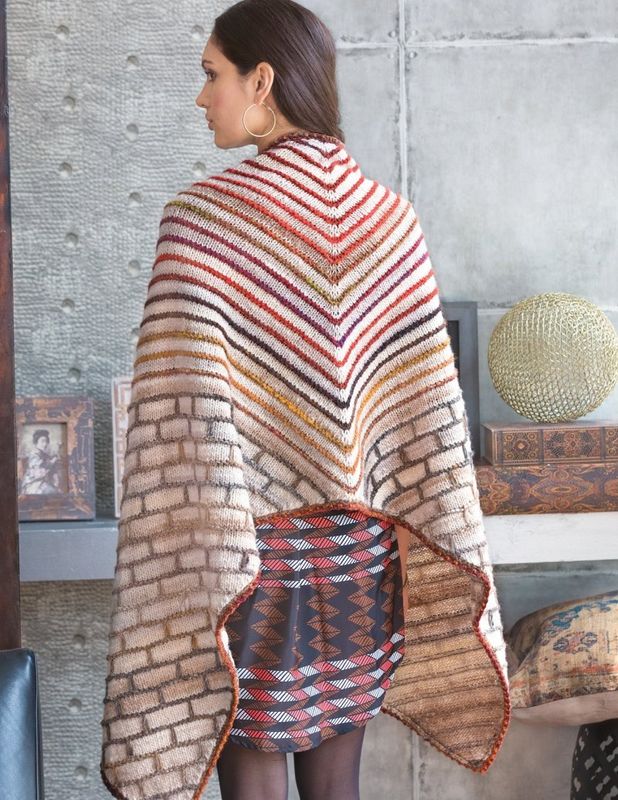 Noro Knit Shawls