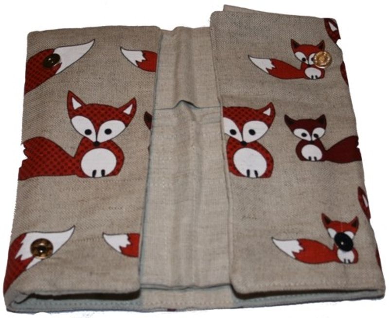 Stort pinneetui med rever