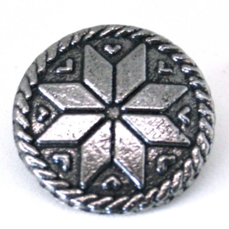 Selbu - tinnknapp 21 mm